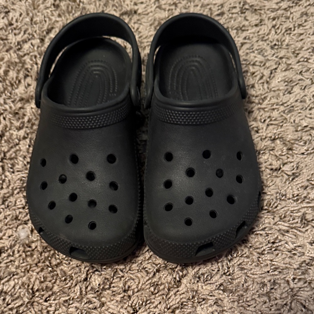 Kids Black crocs